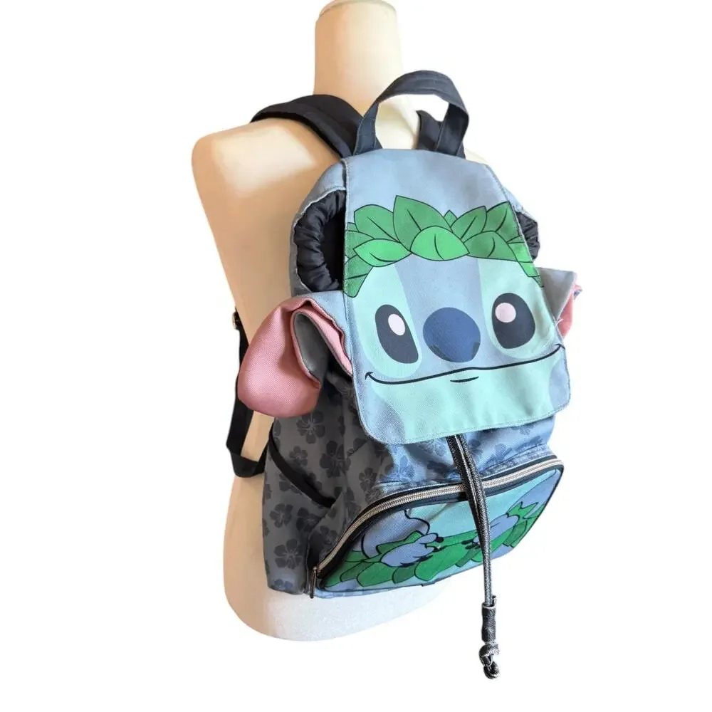 Disney Loungefly Stitch Hawaiian Mini Backpack Kids Bag Lilo & Stitch READ